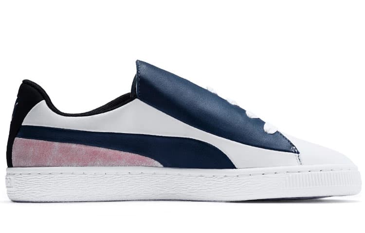 PUMA Basket Crush Paris 'White Blue Pink' Women's 4