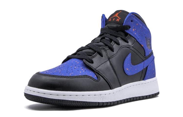 Jordan 1 Mid GS Paint Splatter 4