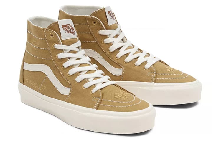 Vans Sk8 Hi Tapered Eco Theory Mustard Gold 6