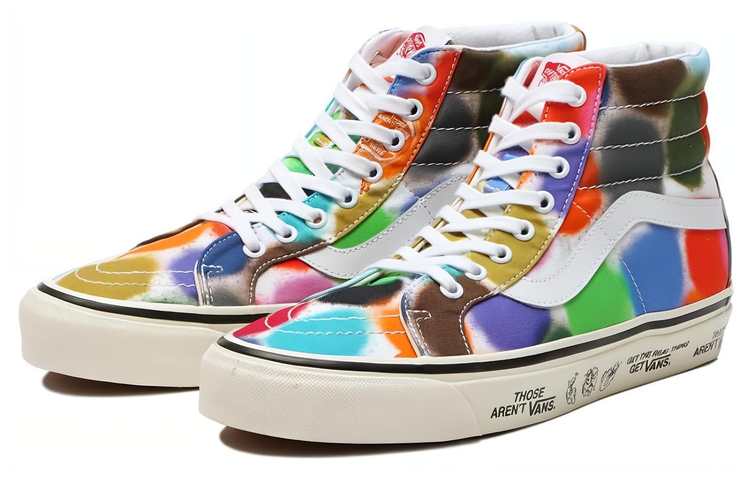 Vans SK8 Hi 38 DX Anaheim Factory Spray Spots/Marshmallow 6