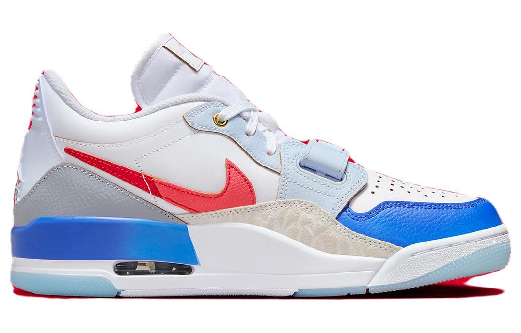 Jordan Legacy 312 Low 'White Game Royal University Red' 3