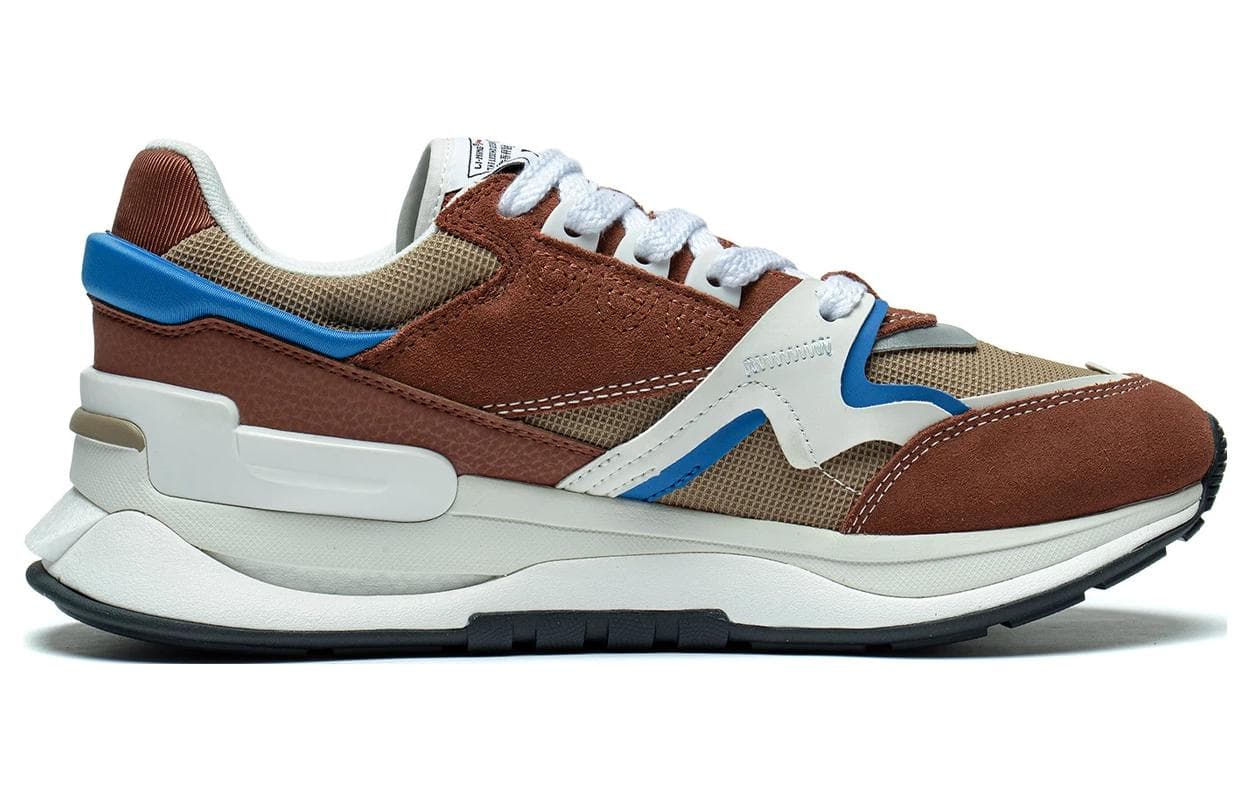 LiNing 001 Innocence V2 Innocent V2 Durable Breathable Low-Top Sports Casual Shoes Brown White 3