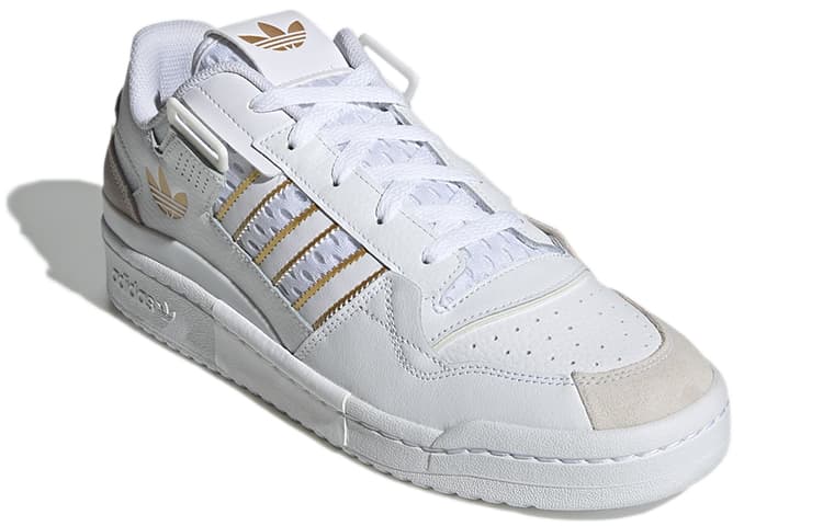Adidas Originals Forum Exhibit Low 'White Gold' 5