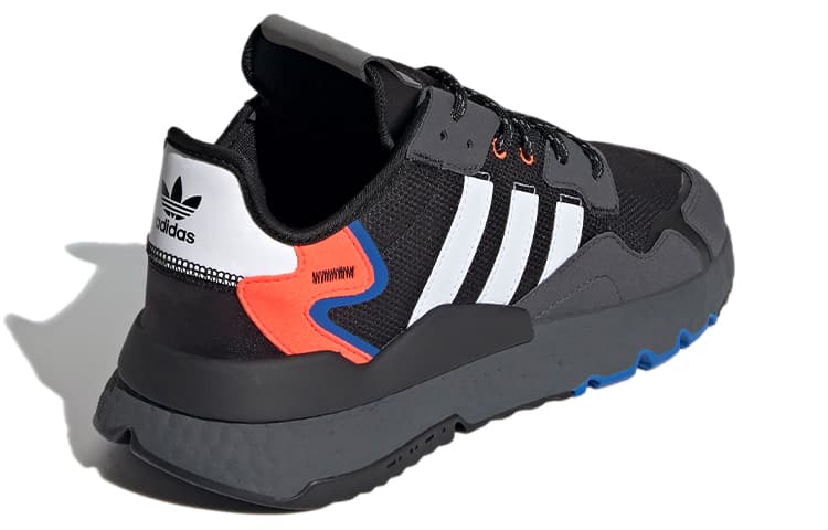 Adidas Originals Nite Jogger 'Gray White Red' 6