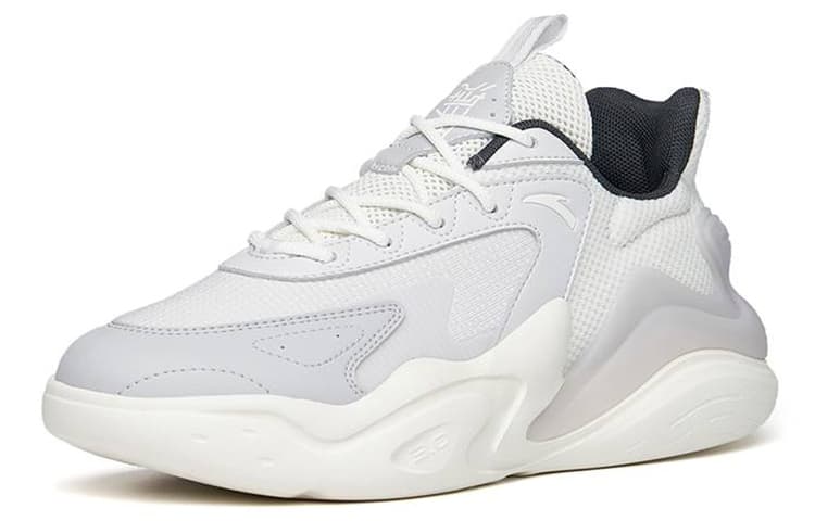 Anta Chao Worship 3.0 Low-Top Sports Casual Shoes Men's Gray White 3