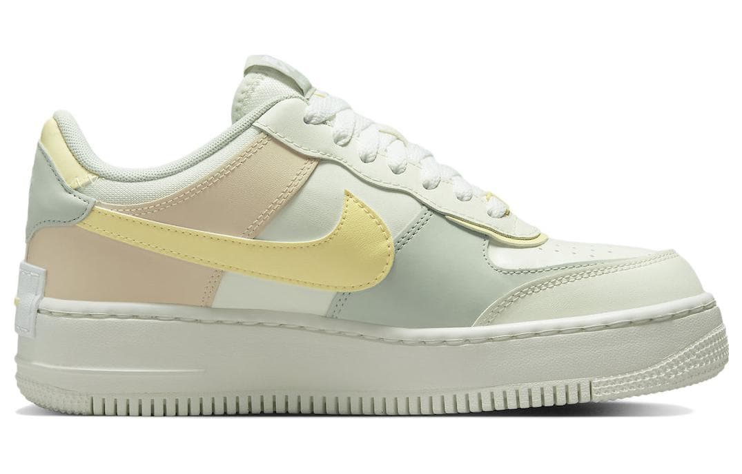 Nike Air Force 1 Low Shadow Sail Light Silver Citron Tint Women's 3