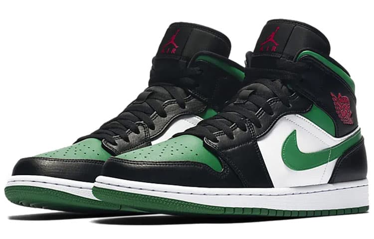 Jordan 1 Mid 'Green Toe' 5