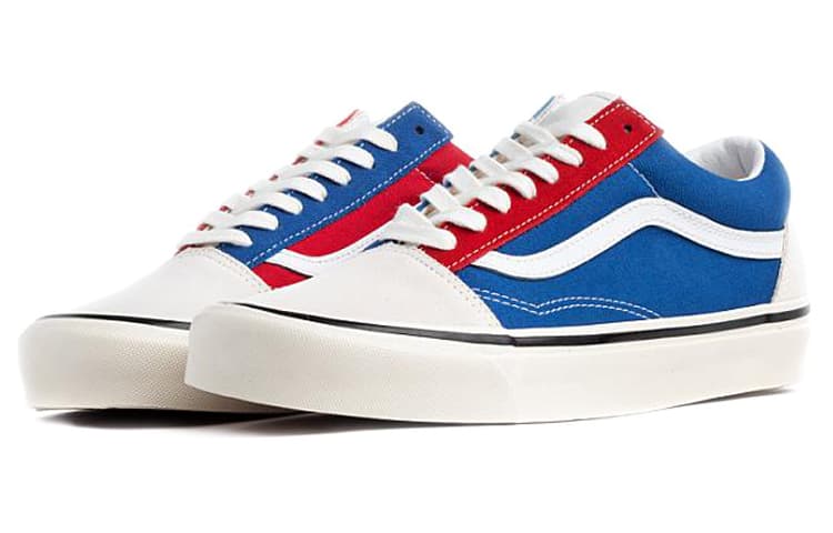 Old Skool Vans 36 Dx 'White Blue Red' 6