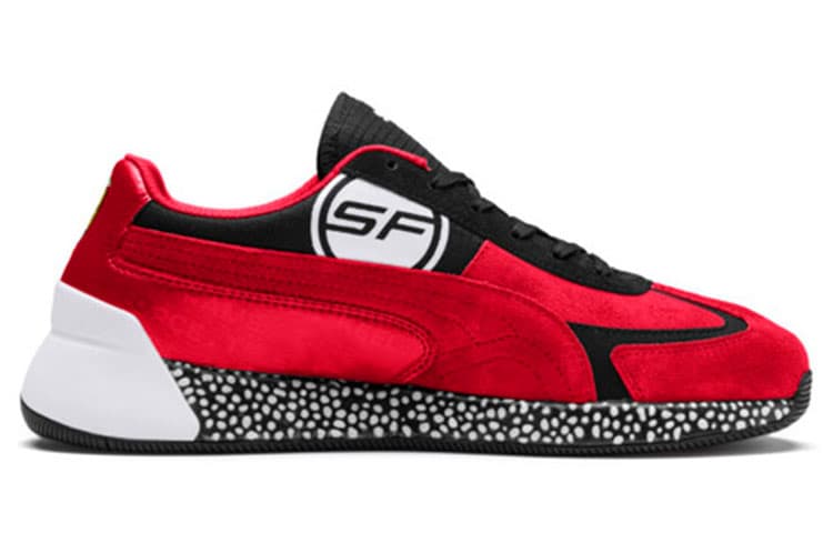 PUMA Scuderia Ferrari Speed Hybrid Sneakers Red/Black/White 3