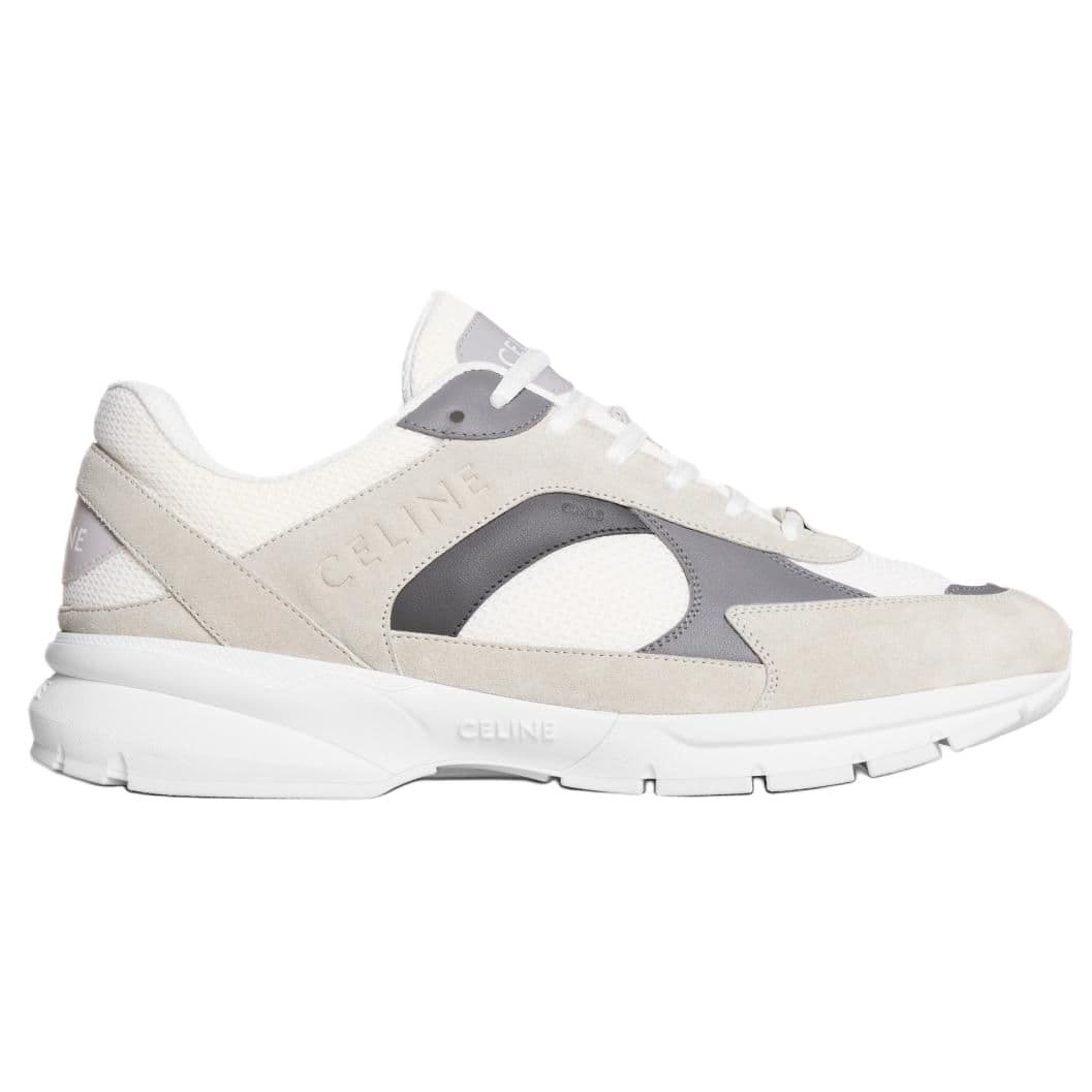 CELINE Runner Cr 03 Low Top Casual Shoes Men's Gray 3