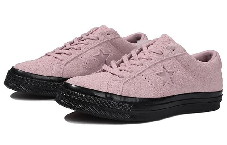 One Star Converse Low 'Plum Chalk Black' 5
