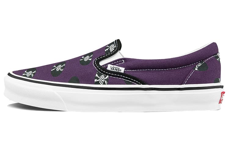 Vans Og Classic Slip On Wacko Maria Purple Records