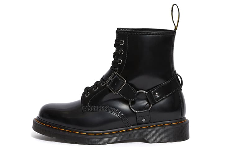 Dr.Martens Bradfield Triangle 8 Martin Boots Black Unisex 2