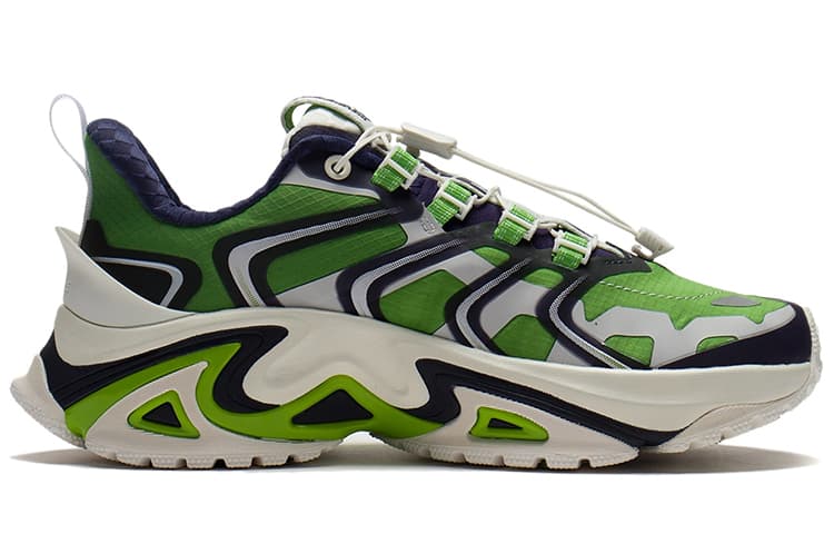 LiNing Cat Paw ACE Cushioned Anti-Slip And Wear-Resistant Lightweight Low-Top Casual Shoes Women's Green 4