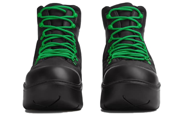 Bottega Veneta Puddle Bomber Black Green 6