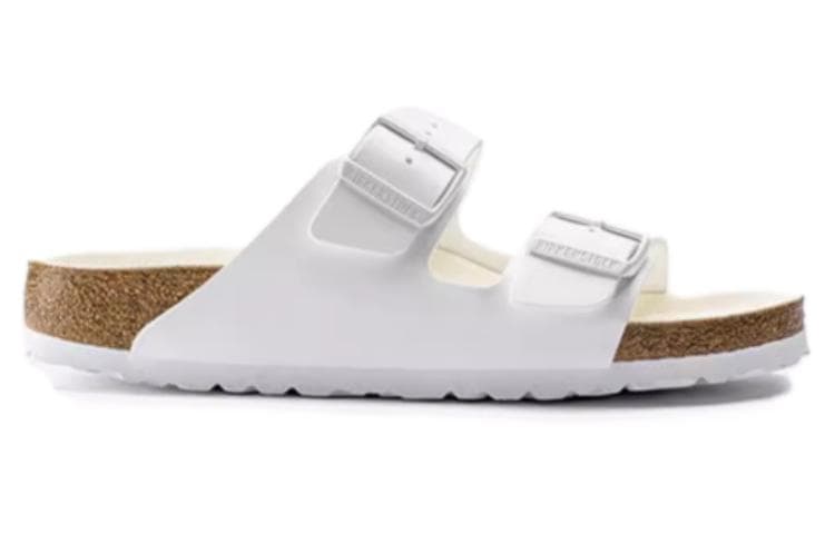 Birkenstock Arizona Birko Flor Triple White Women's 4