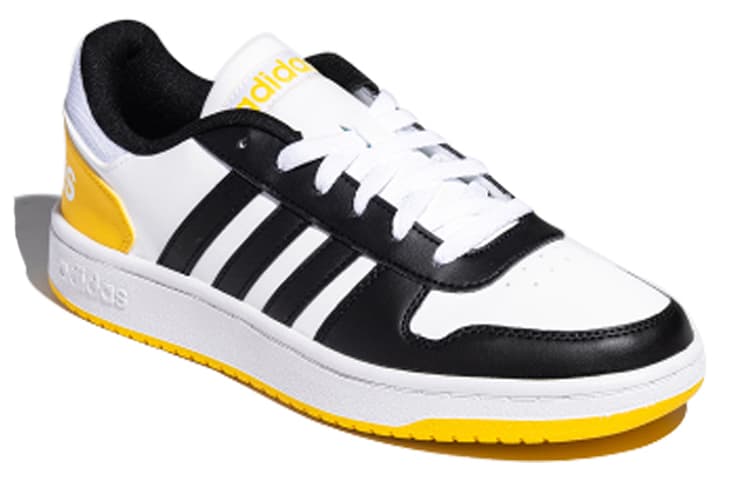 Adidas Neo Neo Hoops 2.0 'Black White Yellow' 4