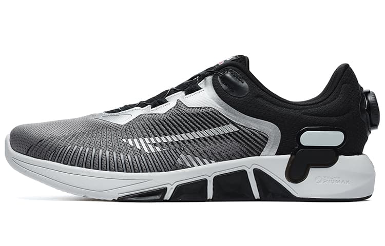 FILA Xft Boa Athletics Shoes 'Grey Black Silver'