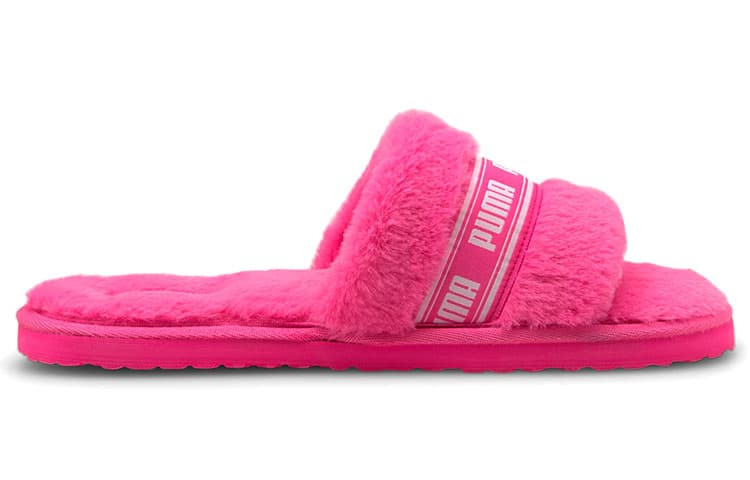 PUMA Fluff Slides 'Fluo Pink' Women's 4