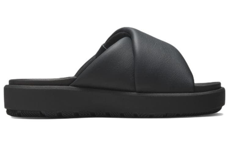 JORDAN Sophia Slide Sports Slippers 'Off Noir Fire Red' Women's 4