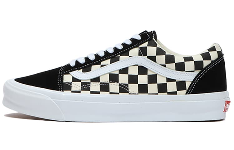 Vans Vault Ua Og Old Skool Lx Checkerboard Black 2