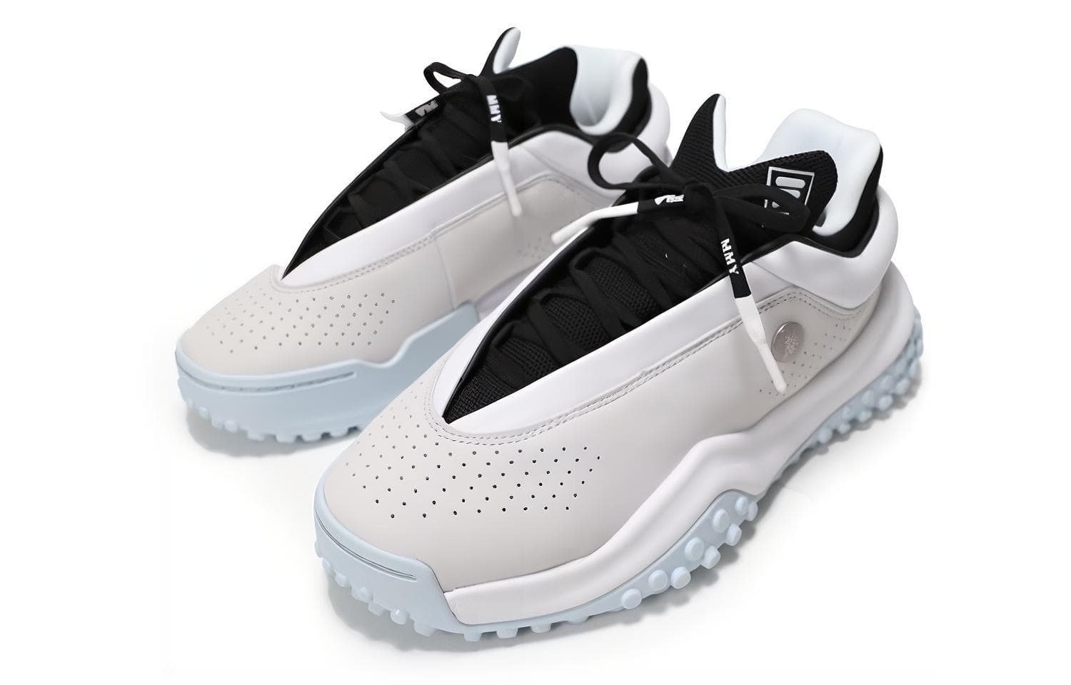 FILA x MIHARA YASUHIRO Cushioning Anti-Slip And Wear-Resistant Low-Top Casual Shoes Men's Beige Blue 6