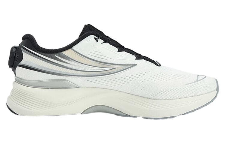 FILA BOA JOGGER M'S Anti-Slip Wear-Resistant Low-Top Running Shoes Men's Black White 4