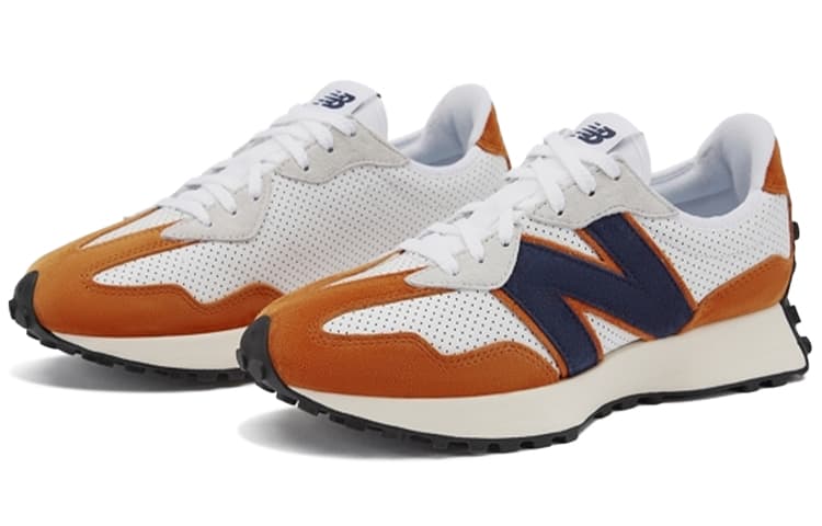 New Balance 327 White Natural Indigo 4