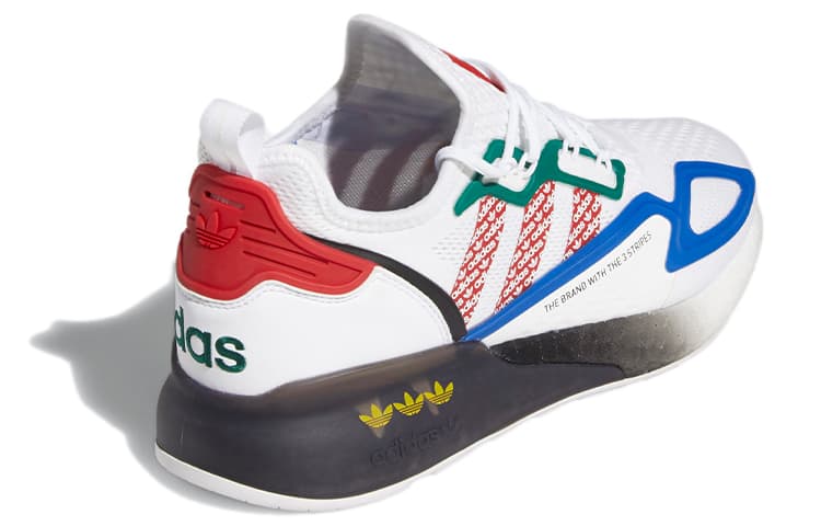 Zx 2K Adidas Originals Boost 'Logo Print' 3