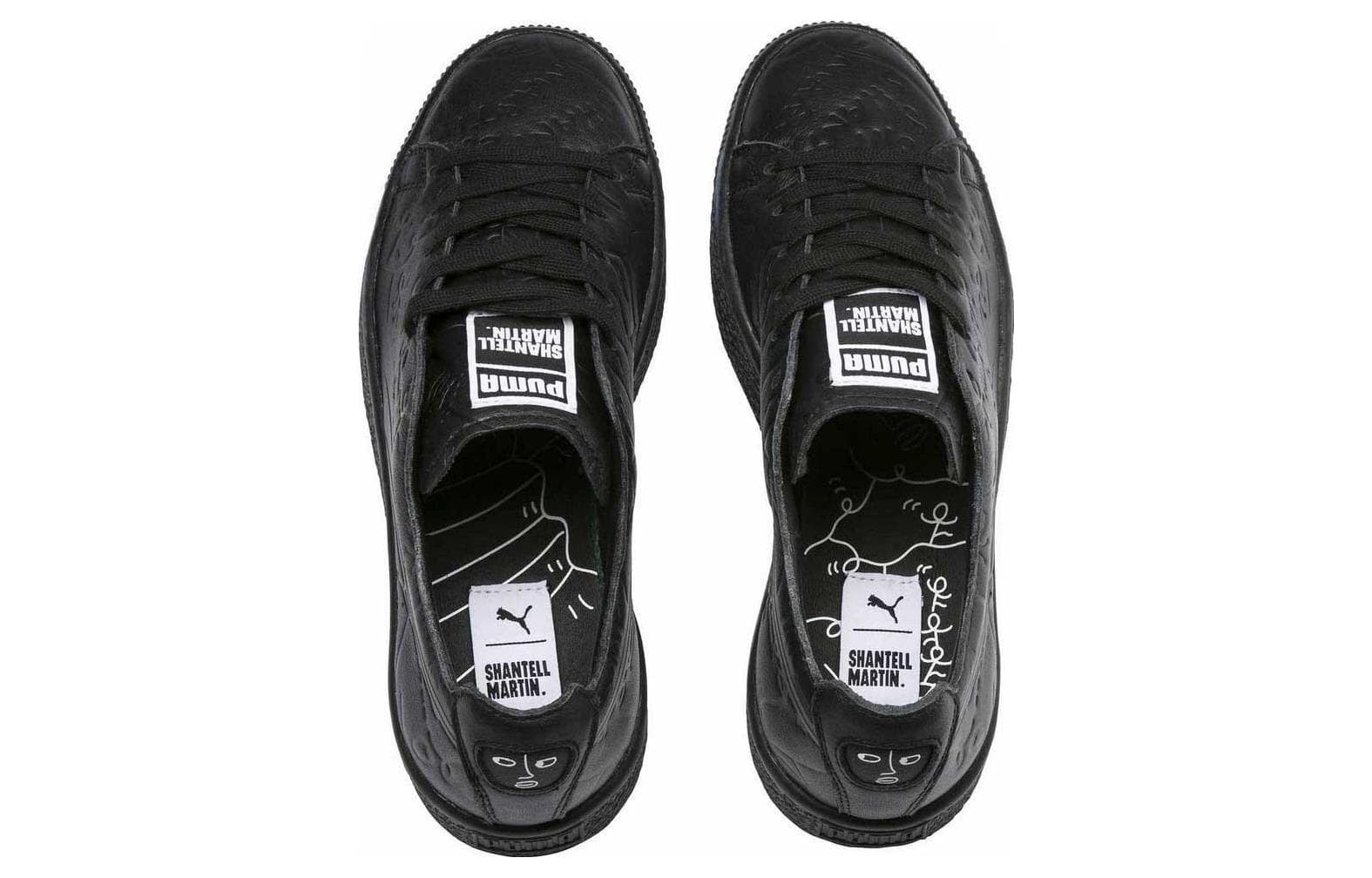 PUMA Shantell Martin X Suede 'Black Low Top' Women's 6