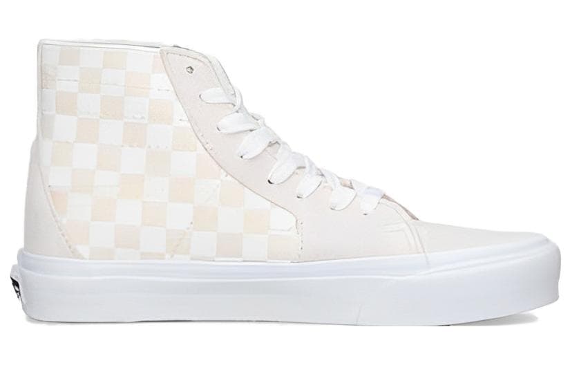 Sk8 Vans Hi Tapered 'Crystal Sidestripe Checkerboard' 4