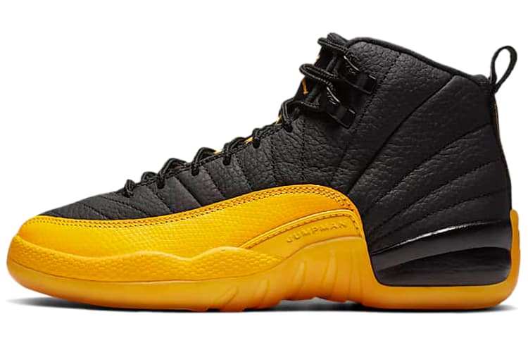 Jordan 12 Retro Black University Gold GS