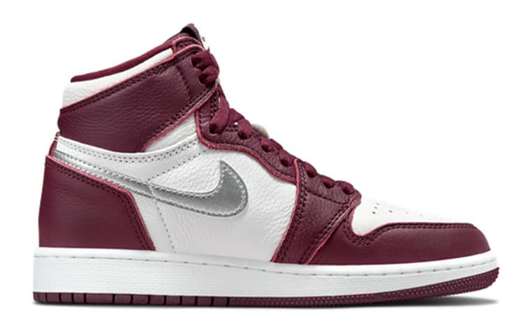 JORDAN Air JORDAN 1 Kids' Basketball Shoes Grade School 4