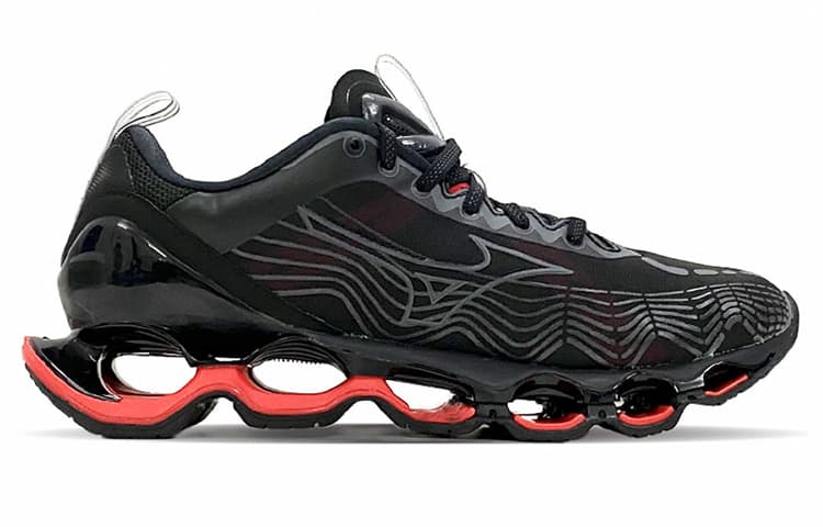 Mizuno Wave Prophecy 10 'Black Red' 4