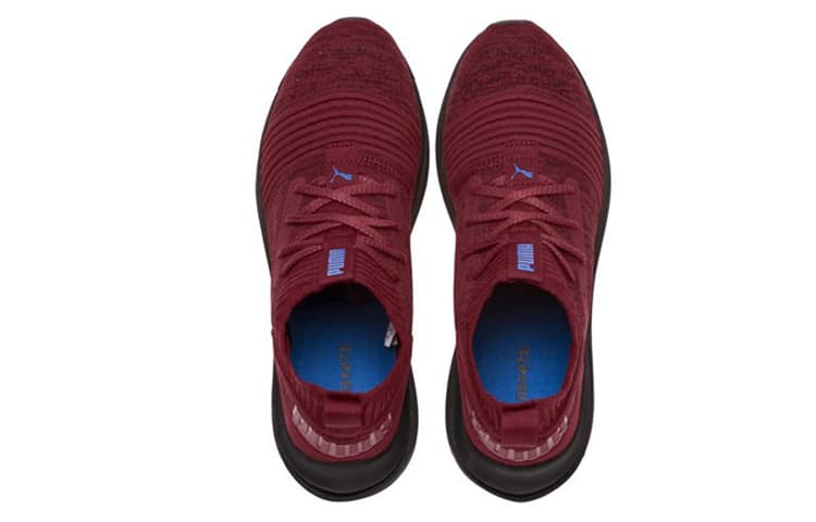 PUMA Ignite Limitless Sr Evoknit Low Top Running Shoes Red 4