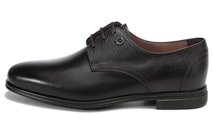FERRAGAMO SPENCER Dress Shoes Men's Mountain Walnut 2