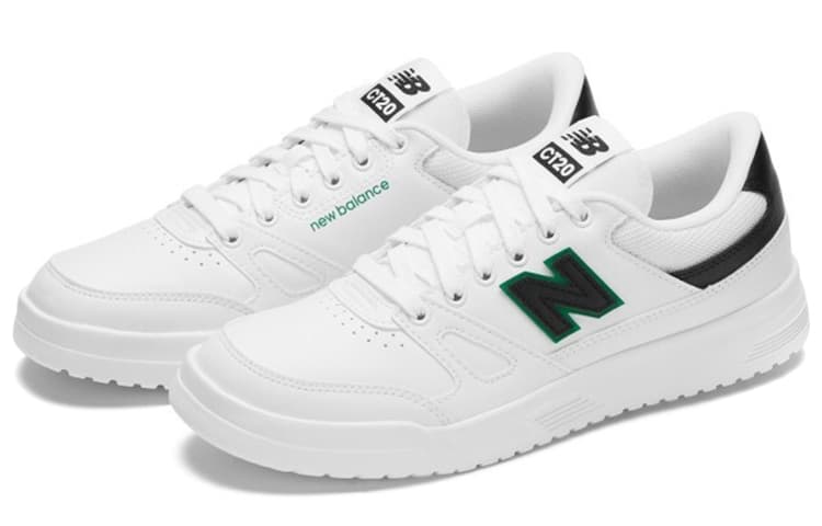 New Balance Ct20 Black/White/Green 4