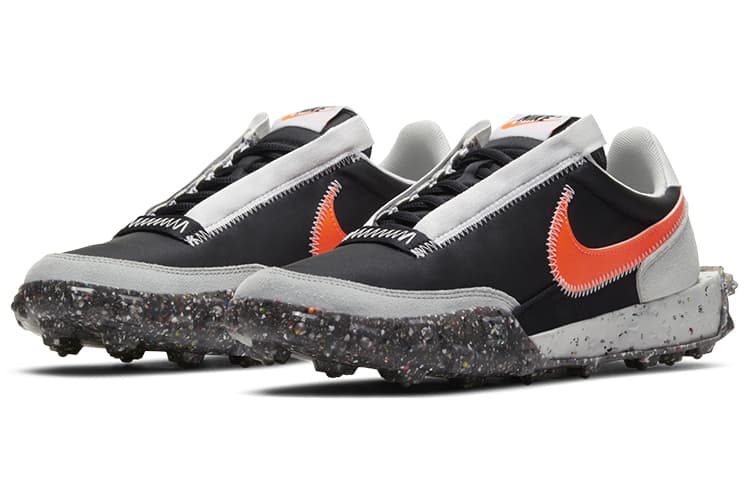 Nike Waffle Racer Crater Summit White Hyper Crimson Women's 4