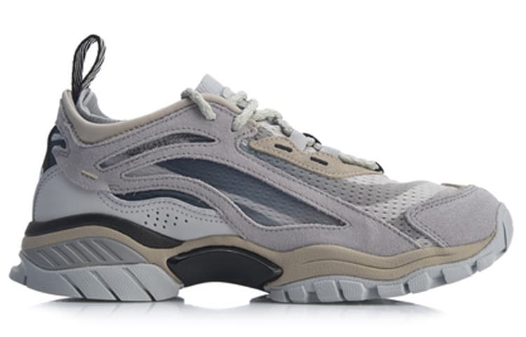 LINING Aurora Skywalk Casual Shoes Men Low-Top Microcrystalline Gray 4