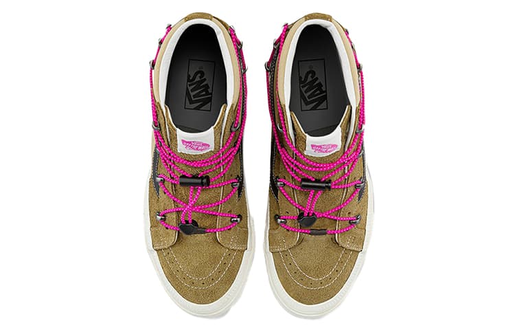 Vans Unisex SK8 HI Echo Dx Sneakers Brown 6