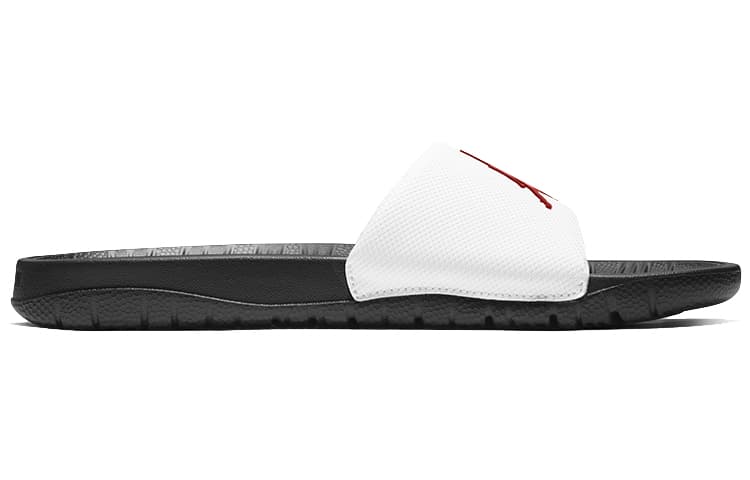 JORDAN Break Slide White Black 3