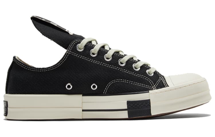 Converse Drkstr Chuck Taylor All Star 70 Ox Rick Owens Drkshdw Black 3