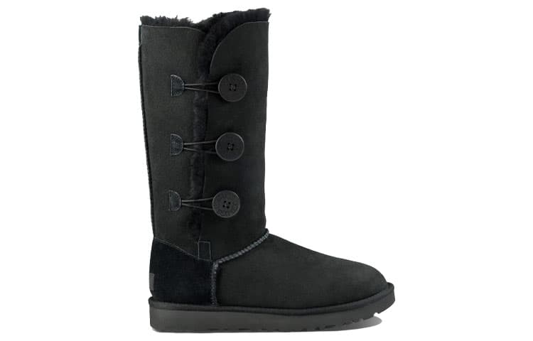 UGG Bailey Button Triplet Ii Boot Black Women's 4