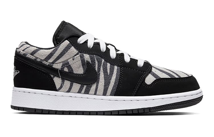 Jordan 1 Low GS Zebra 4