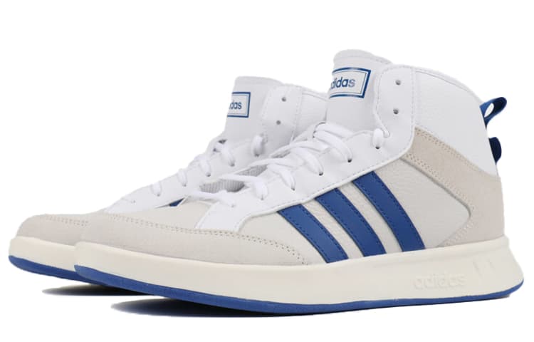 Adidas Court80s Mid White/Blue 6