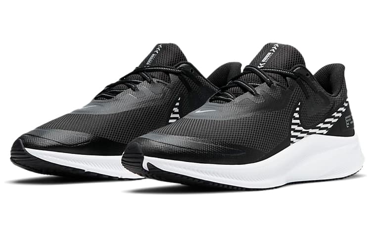 Nike Quest 3 Shield 'Black Metallic Silver' 6