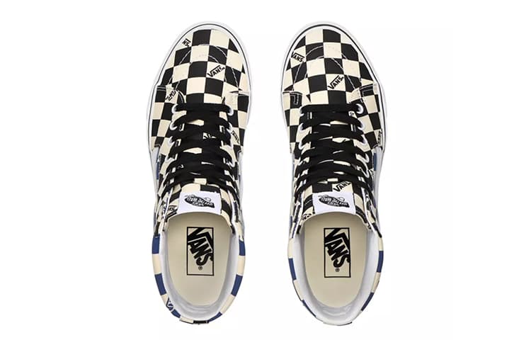 Vans Big Check SK8 HI 'Black/Navy' 5