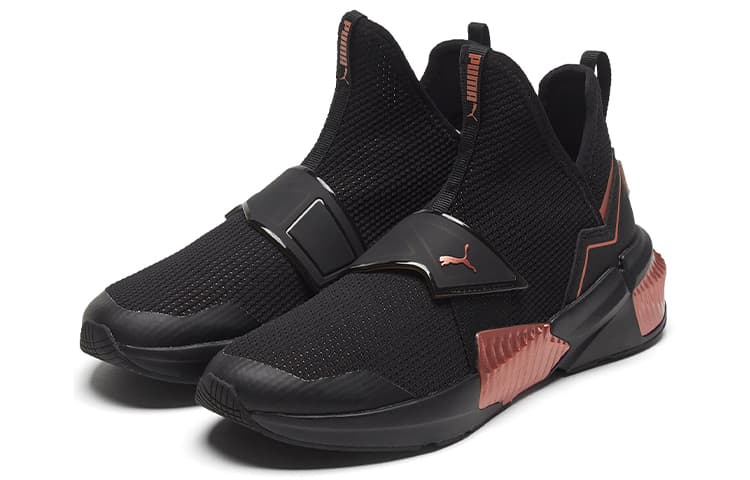 Puma Women's Provoke XT Mid 'Black Rose Gold' 5