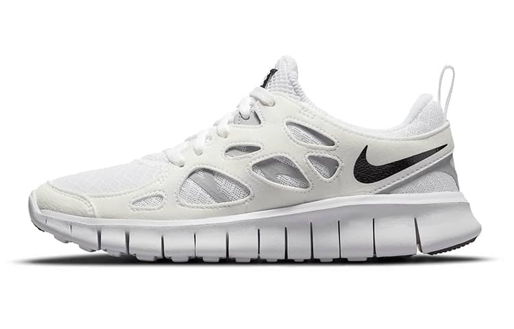 Nike Kids Free Run 2 "Wolf Grey" Sneakers 3