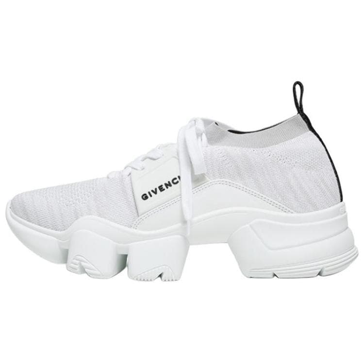 GIVENCHY JAW Series Breathable Low-Top Casual Shoes Men's White Gray